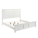  New Classic Furniture Andover B677W King Panel Bed - White IMAGE 2