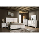  New Classic Furniture Andover B677W King Panel Bed - White IMAGE 6