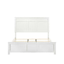  New Classic Furniture Andover B677W California King Panel Bed - White IMAGE 3