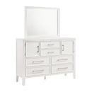  New Classic Furniture Andover B677W-050 Dresser - White IMAGE 2