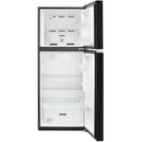  Color_Black  -- 24 inch, 11.6 cu.ft. Counter Depth Top Freezer Refrigerator with Automatic Defrost IMAGE 3