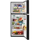  Color_Black  -- 24 inch, 11.6 cu.ft. Counter Depth Top Freezer Refrigerator with Automatic Defrost IMAGE 4