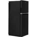  Color_Black  -- 24 inch, 11.6 cu.ft. Counter Depth Top Freezer Refrigerator with Automatic Defrost IMAGE 7