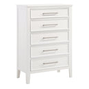  New Classic Furniture Andover B677W-070 Chest - White IMAGE 1