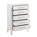  New Classic Furniture Andover B677W-070 Chest - White IMAGE 2