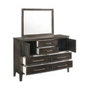  New Classic Furniture Andover B677B-060 Mirror - Nutmeg IMAGE 3