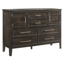 New Classic Furniture Andover B677B-050 Dresser - Nutmeg IMAGE 1