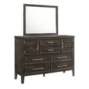  New Classic Furniture Andover B677B-050 Dresser - Nutmeg IMAGE 2