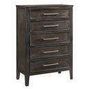  New Classic Furniture Andover B677B-070 Chest - Nutmeg IMAGE 1