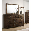  New Classic Furniture Blue Ridge B1334-050 Dresser - Rustic Gray IMAGE 1