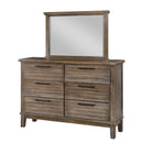  New Classic Furniture Cagney B594G-060 Mirror - Vintage Gray IMAGE 3