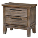  New Classic Furniture Cagney B594G-040 Nightstand - Vintage Gray IMAGE 2