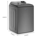  Color_Grey  -- 5.3 cu.ft. Top Loading Washer with Wi Fi Connectivity IMAGE 2