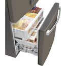  Color_Slate Grey  -- 36 inch, 23.1 cu.ft. Counter Depth French 3 Door Refrigerator with Interior Ice Maker IMAGE 5