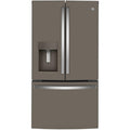  Color_Slate Grey  -- 36 inch, 22.1 cu.ft. Counter Depth French 3 Door Refrigerator with external water and ice dispensing system IMAGE 1