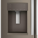  Color_Slate Grey  -- 36 inch, 22.1 cu.ft. Counter Depth French 3 Door Refrigerator with external water and ice dispensing system IMAGE 5