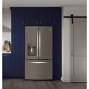  Color_Slate Grey  -- 36 inch, 22.1 cu.ft. Counter Depth French 3 Door Refrigerator with external water and ice dispensing system IMAGE 9