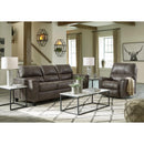  Manufacturer Color_Smoke  -- Navi Rocker Leather Look Recliner IMAGE 10