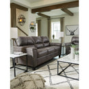  Manufacturer Color_Smoke  -- Navi Stationary Leather Look Sofa IMAGE 7