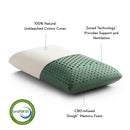  Malouf Zoned Dough™ + CBD Oil Pillow (Queen) IMAGE 9