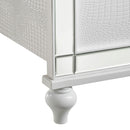  New Classic Furniture Valentino BA9698W Twin Upholstered Bed - White IMAGE 5