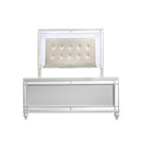  New Classic Furniture Valentino BA9698W Full Upholstered Bed - White IMAGE 3