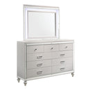  New Classic Furniture Valentino BA9698W Dresser - White IMAGE 3