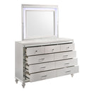  New Classic Furniture Valentino BA9698W Dresser - White IMAGE 4