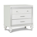  New Classic Furniture Valentino BA9698W Nightstand - White IMAGE 2