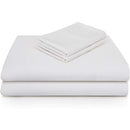 Rayon Bamboo Bed Sheet Set - White (Split Head California King) IMAGE 1
