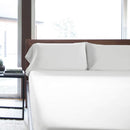  Malouf Rayon Bamboo Bed Sheet Set - White (Split Head California King) IMAGE 2