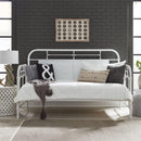  Liberty Furniture Industries Inc. Vintage Series 179-Day Twin Metal Daybed - Antique White IMAGE 6