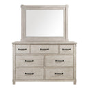  Elements International Scott SC600DRMR Dresser with Mirror Set IMAGE 2