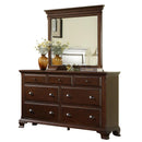  Elements International Canton Cherry CN600MR Dresser Mirror IMAGE 2