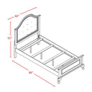  Elements International Jesse JS700FB Full Panel Bed IMAGE 3