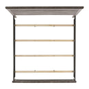  Elements International Millers Cove MC300KB King Panel Bed IMAGE 4