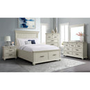  Elements International Slater SR600DRMR Dresser with Mirror - White IMAGE 12