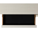  Elements International Slater SR600DRMR Dresser with Mirror - White IMAGE 5