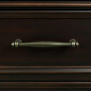  Elements International Slater SR800DRMR Dresser with Mirror - Black IMAGE 8