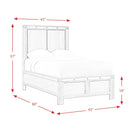  Elements International Wade WE670TB Twin Panel Bed IMAGE 10