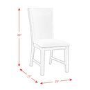  Elements International Grady DGD100FSC Upholstered Side Chair IMAGE 13