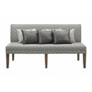  Elements International Gramercy DGC530SF Dining Settee IMAGE 2