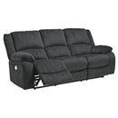  Motion Type_Power Recline  -- Draycoll Reclining Fabric Sofa IMAGE 2