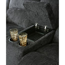  Motion Type_Reclining  -- Draycoll Reclining Fabric Loveseat with Console IMAGE 7