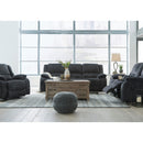  Motion Type_Reclining  -- Draycoll Reclining Fabric Loveseat with Console IMAGE 9