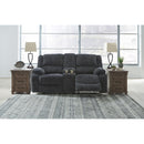  Motion Type_Power Recline  -- Draycoll 7650496 Double Reclining Power Loveseat with Console IMAGE 4