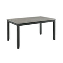  Elements International Martin Gray DMT3006DS 6 pc Dinette IMAGE 2