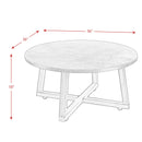  Elements International Industrial 3PC Occasional Table Set IMAGE 11