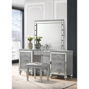  New Classic Furniture Valentino BA9698S Vanity Mirror - Silver IMAGE 2