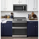  GE 30-inch Slide-in Electric Range with True European Convection Technology JSS86SPSS IMAGE 6